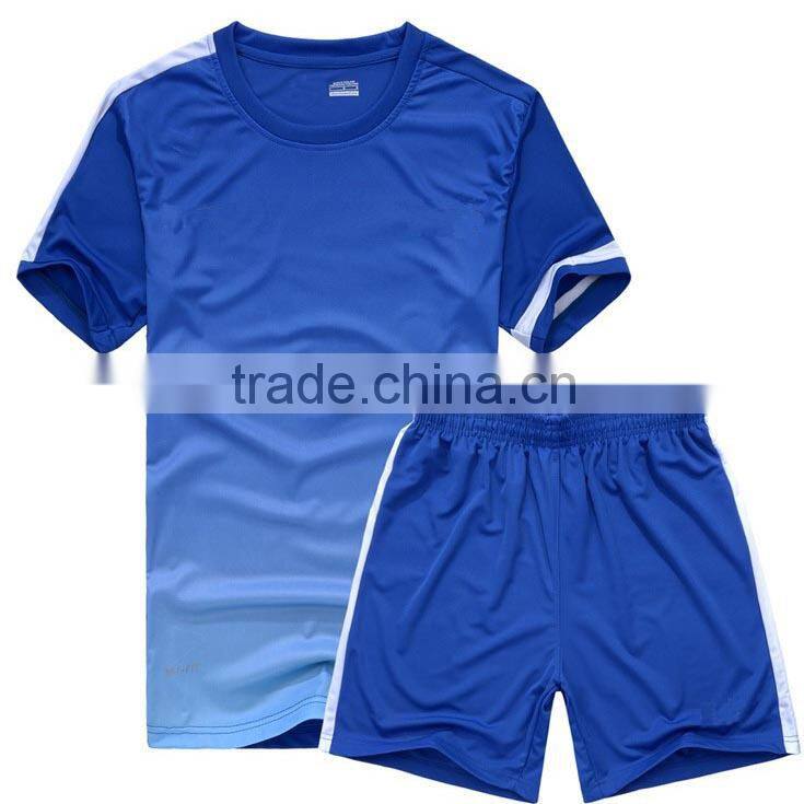 High quality custom knitted soccer jersey for club and college