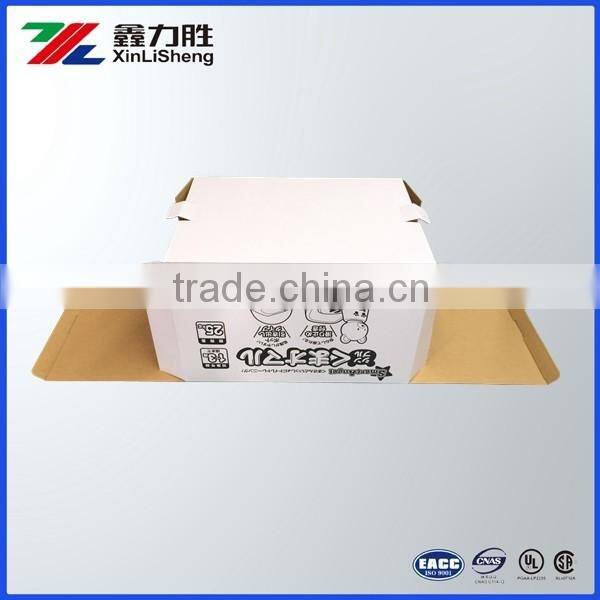 Hot sale custom design paper box for baby pedestal pan, kids toilet
