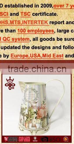 Vintage Household French Clocks Metal Bird House Style Quartz Analog Wall Clock