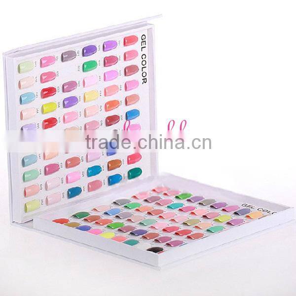 120tips nail gel polish display book