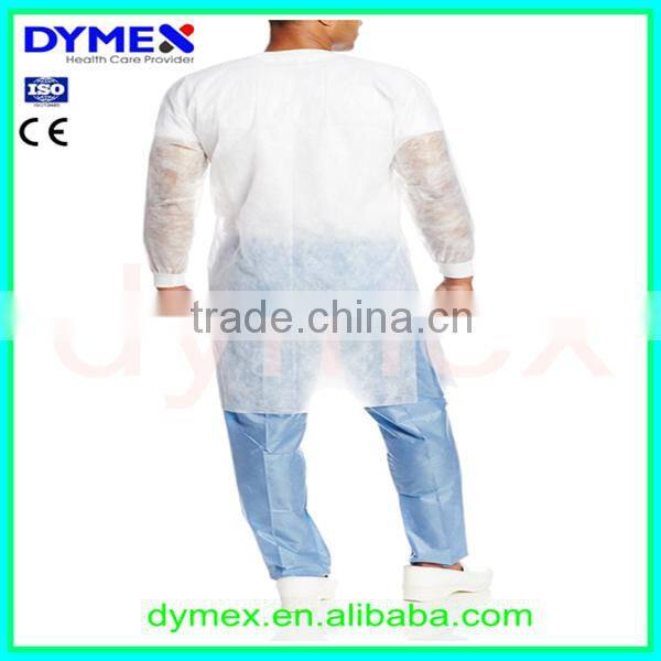 Disposable Nonwoven Lab Coat