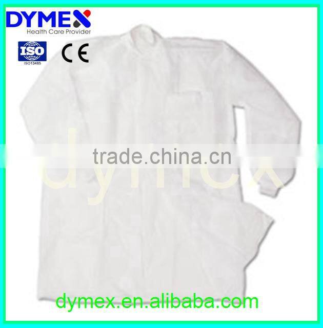 Disposable Nonwoven Fabric Lab Coats and Jackets