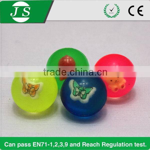 Fashion updated promotion bouncing balls from factory