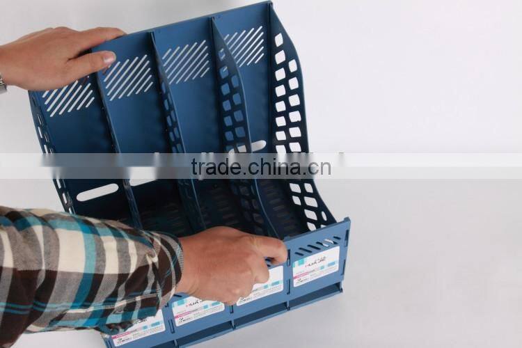 Plastic showroom library magazine display rack for southeast asia market