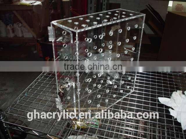 GH-RZ114 Shenzhen Guihe acrylic clear transparent bird box