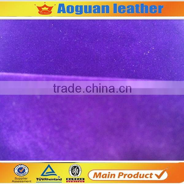 wholesale finished ladies shoes raw material suede fabric nonwoven backing
