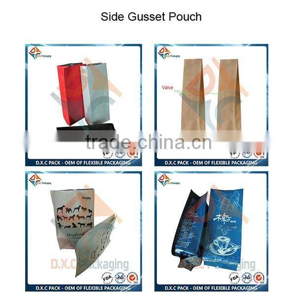 Custom Printed Pet Food Laminating Material Pouch Bag