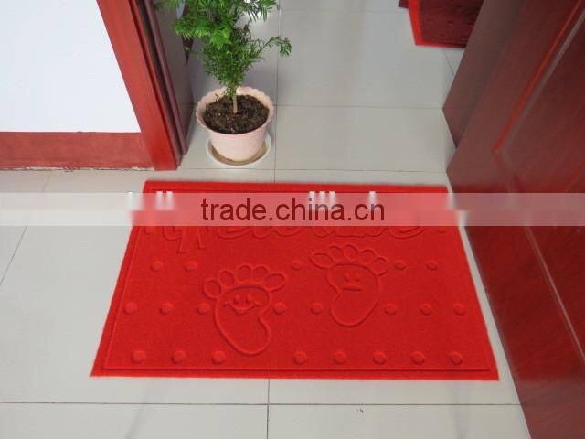 Custom dust control door mat