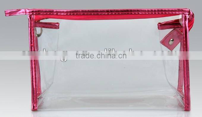 promotional small transparent pvc cosmetic bags for cosmetic moulds