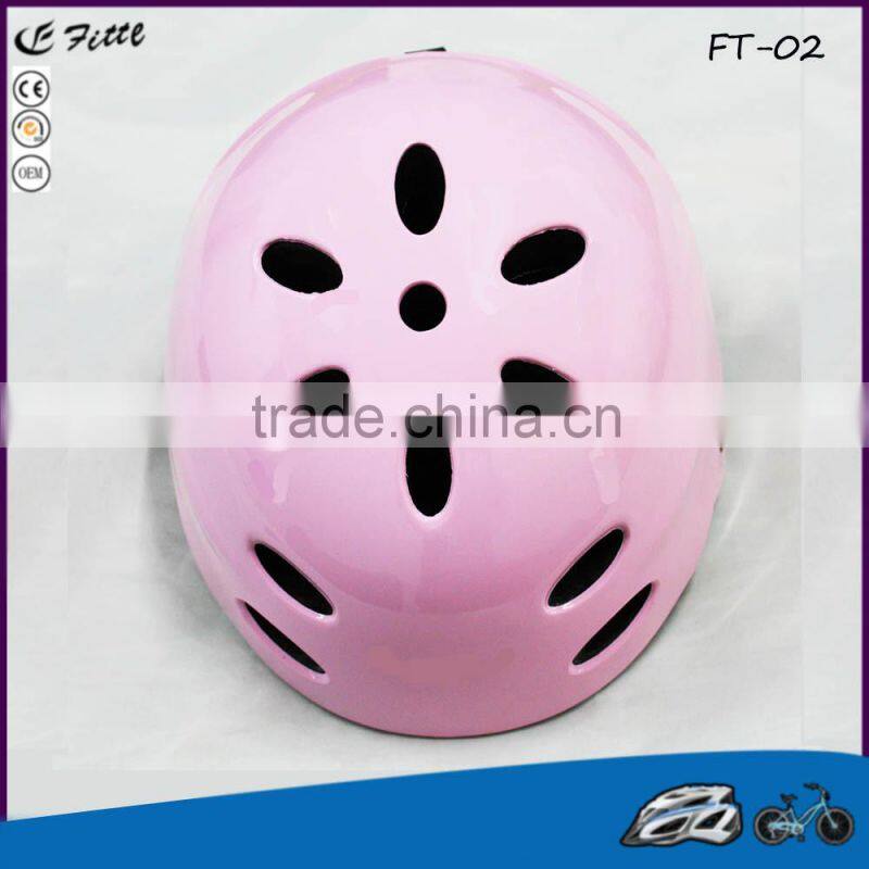 Foam eps cool adult in mold soft sports helmet