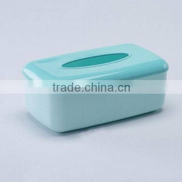Plastic paper holder tissue box