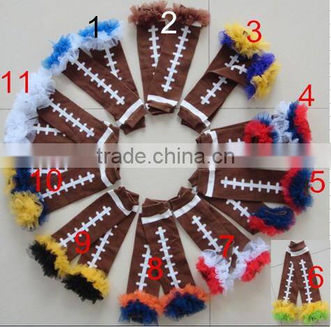 No MOQ! cotton chevron baby sock ruffle, baby leggings, baby leg warmers wholesale