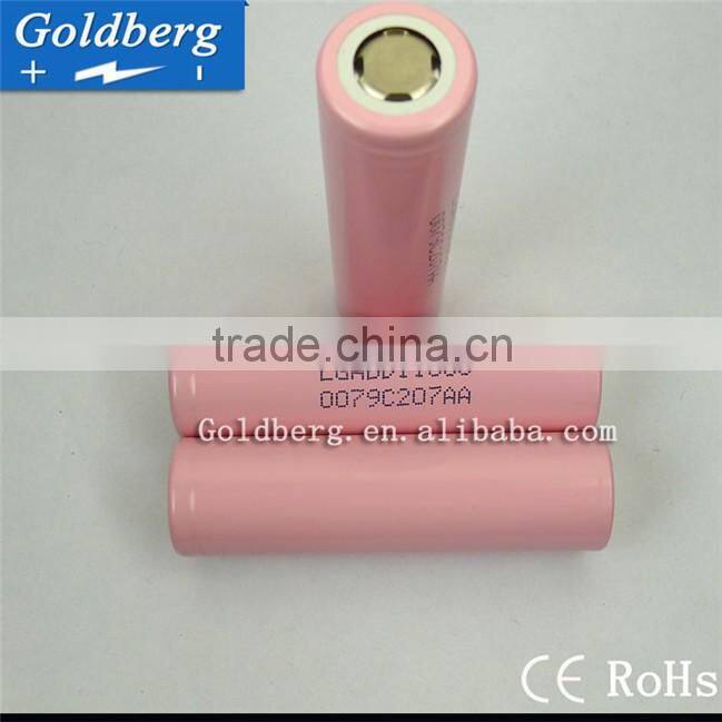 Promotional Price lg d1 18650 3000mAh battery,LGABD11865 3.7v 18650 battery,LG 18650 D1 battery for e cigarette