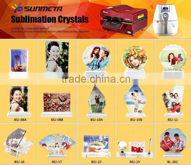 sublimation crystal photo BXP30B 100*100*20