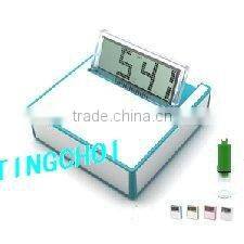 lcd water powered clock