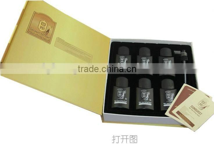 100% genuine Original real result New sunburst hair growth 50ml*6 bottles fast hair growth 100% genuine