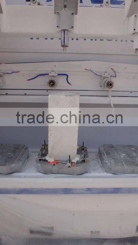 cnc stone engraving machine 4 axis for Cylinder