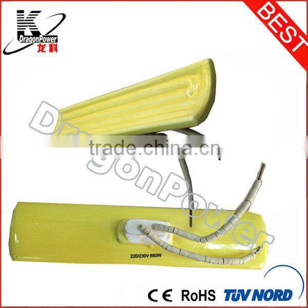 245mmx60mm Mold Heating Ceramic Flat Infrared Heater 250w/1000W