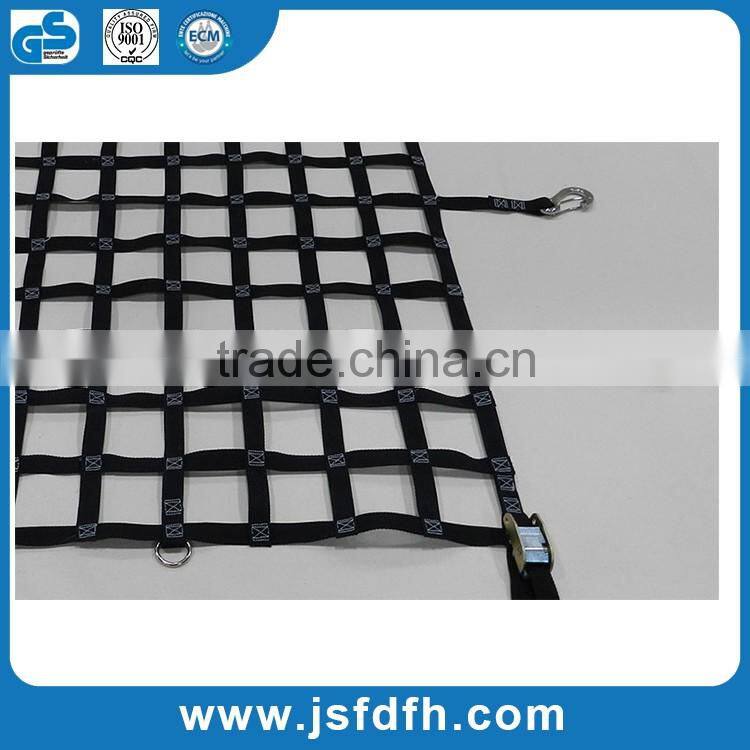 Direct Manufacturer Of Polyester Webbing Cargo Net Shipping Cargo Netting With High Quality