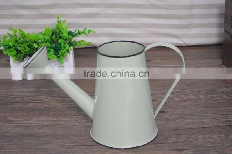 Enamel watering can with customized logo and color