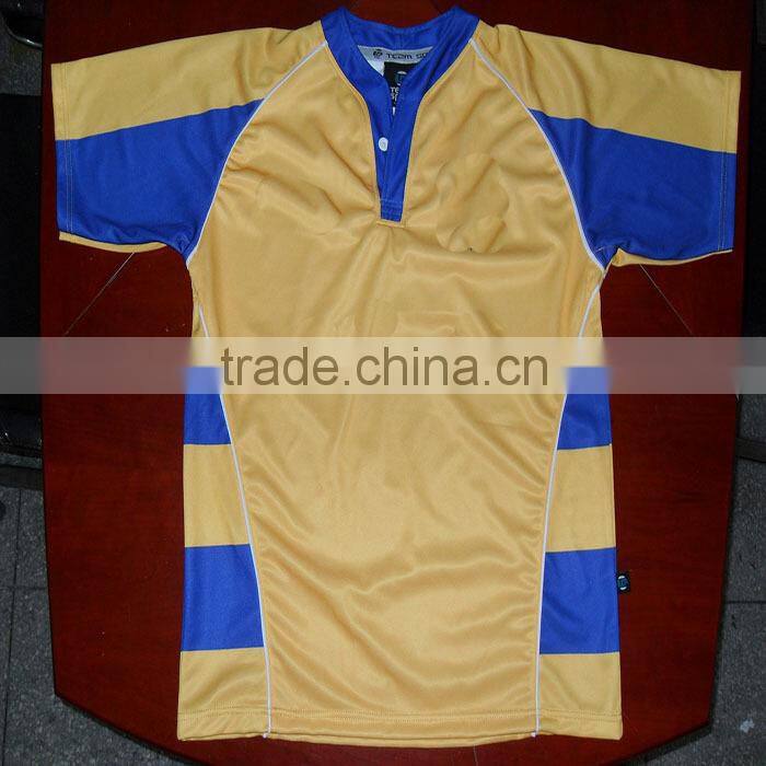 men's professional sublimation rugby shirts