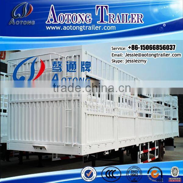 Best selling tri-axle semi trailer for agricultural or sideline products' transportation
