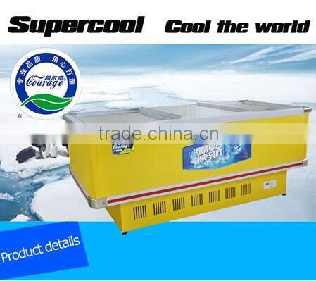 SD-2000D glass door chest freezers commercial solar freezer ultra low temperature freezer