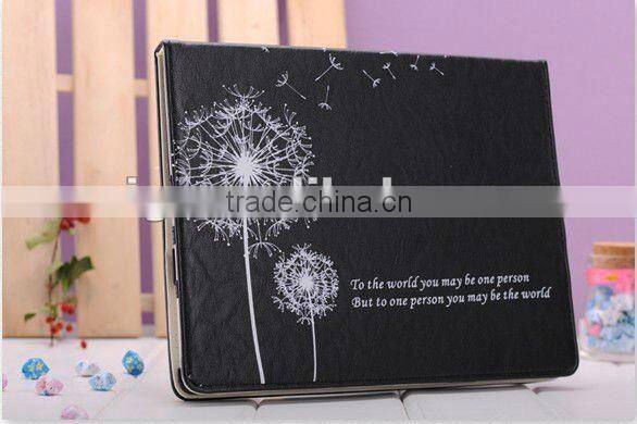 Dandelion Folio Leather Case for Ipad3