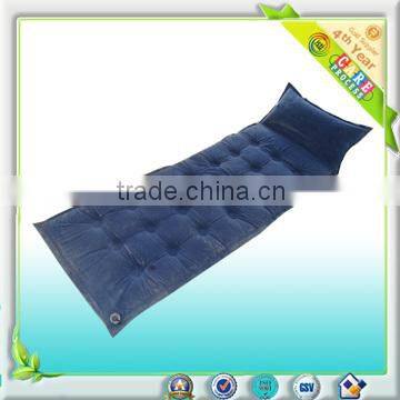 pvc flocked inflatable bed for camping
