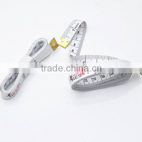 150cm 60inch Printable Logo PVC Coated Fiber Glass Tape as A Promotion Gift