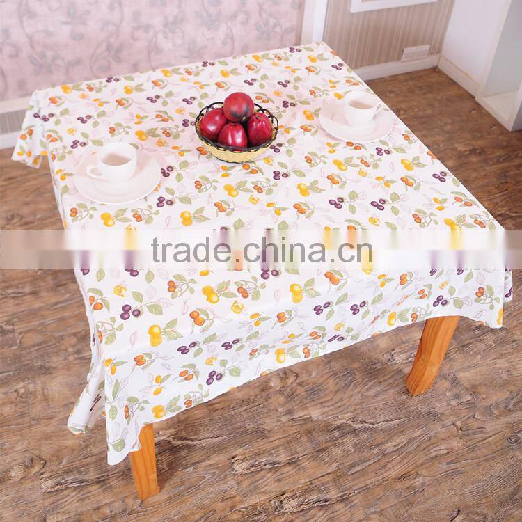 Eco-friendly printed tablecloth ,table cleaning cloth,fancy table cover ,cleaning table cover