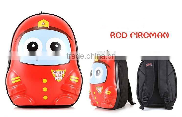 fashion cartoon kids hard shell backpack