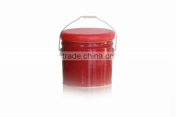 Europe Popular High Quality storage metal fancy pattern bucket stool