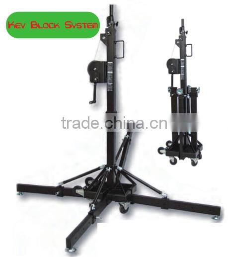 200kg steel heavy duty dj aluminum moving head line array tower truss lift tower/elevator tower