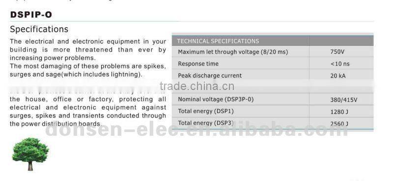 DSP disribution surge protector