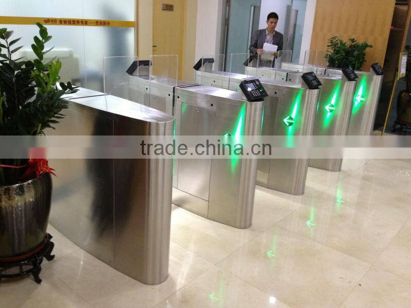 CE Approved 304 Stainless Steel Swing Turnstile,Electronic security entrance turnstile sliding gate