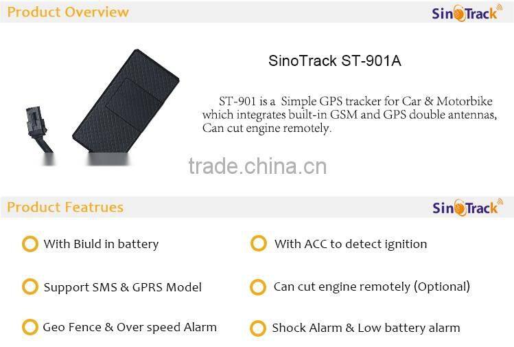 ST-901A easy install GPS tracker for car
