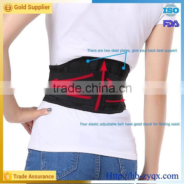 Orthopedic heated back braces
