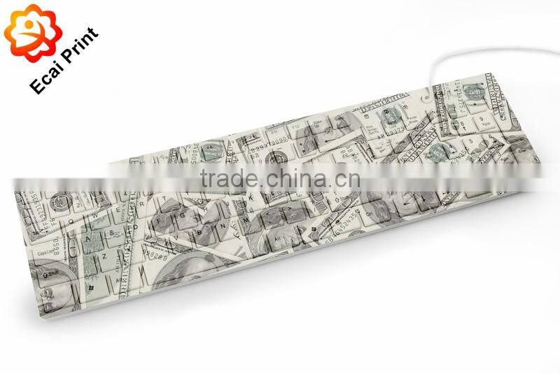 High quality fashion custom printed keyboard computer