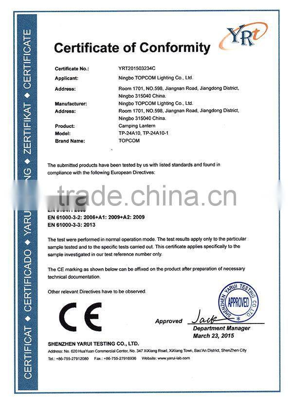 Portable 3 Modes Multi-purpose Chinese Lantern with LED Battery