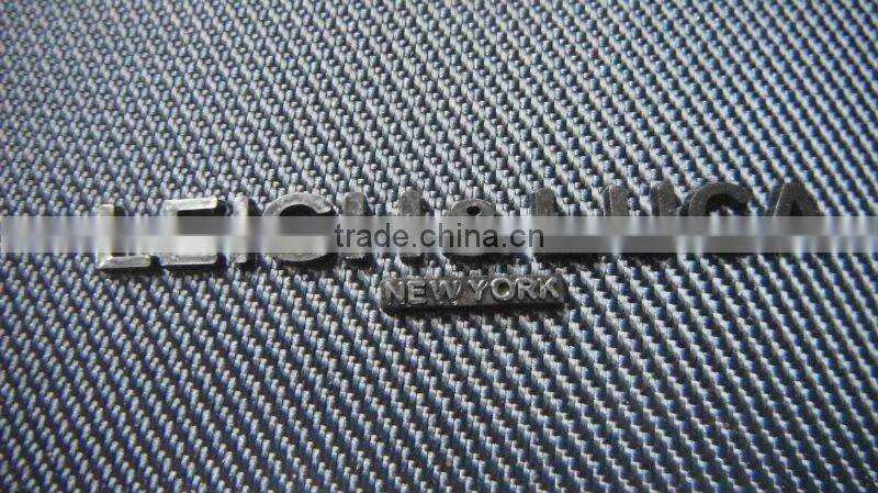 3D custom rivet logo