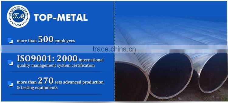 ssaw steel pipe factory china supplier