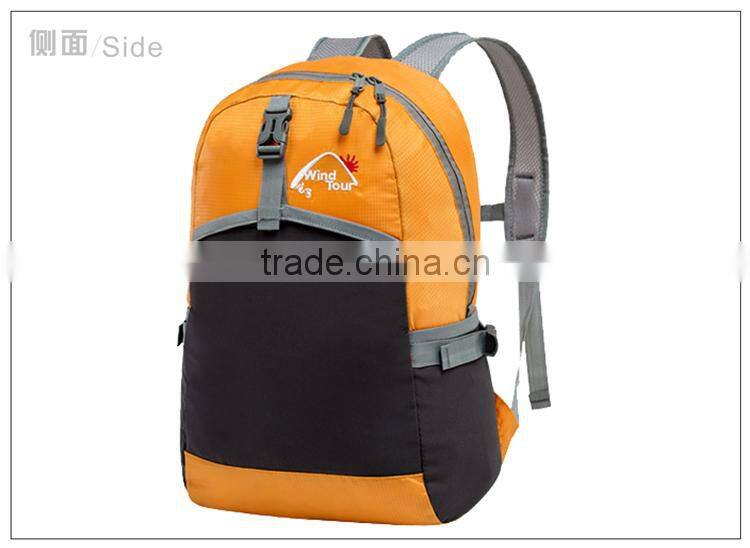 Best Selling Small Folding Backpack,polyester camping backpack,china factory