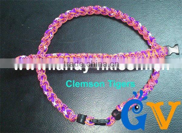 Fashion Customized USA Team Titanium Sports Necklace Falcons