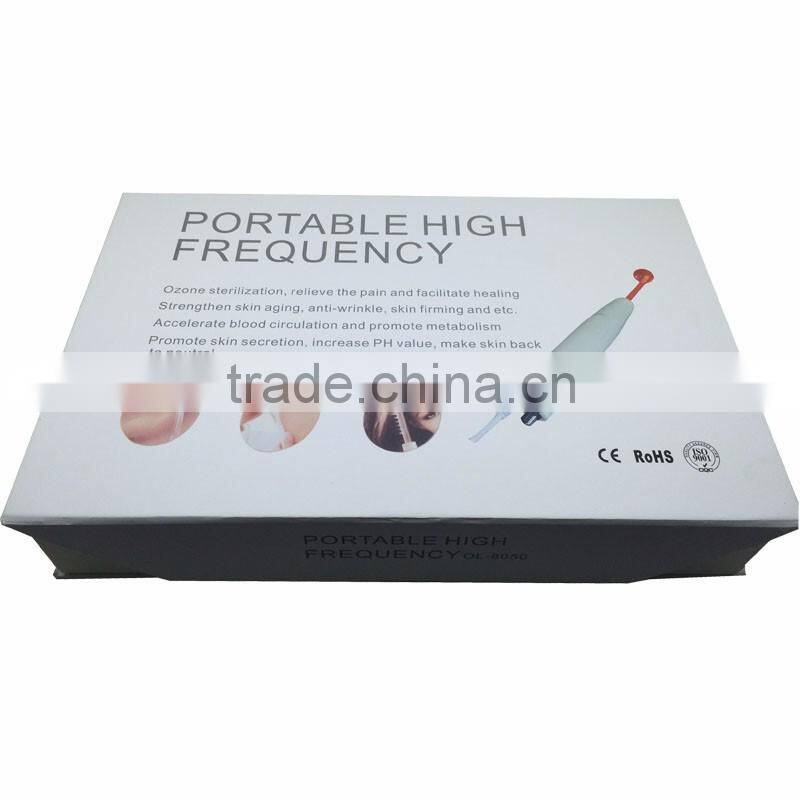Portable High Frequency Face Care Facial Skin Care Microcurrent Spa Skin Tightening Beauty Equipment