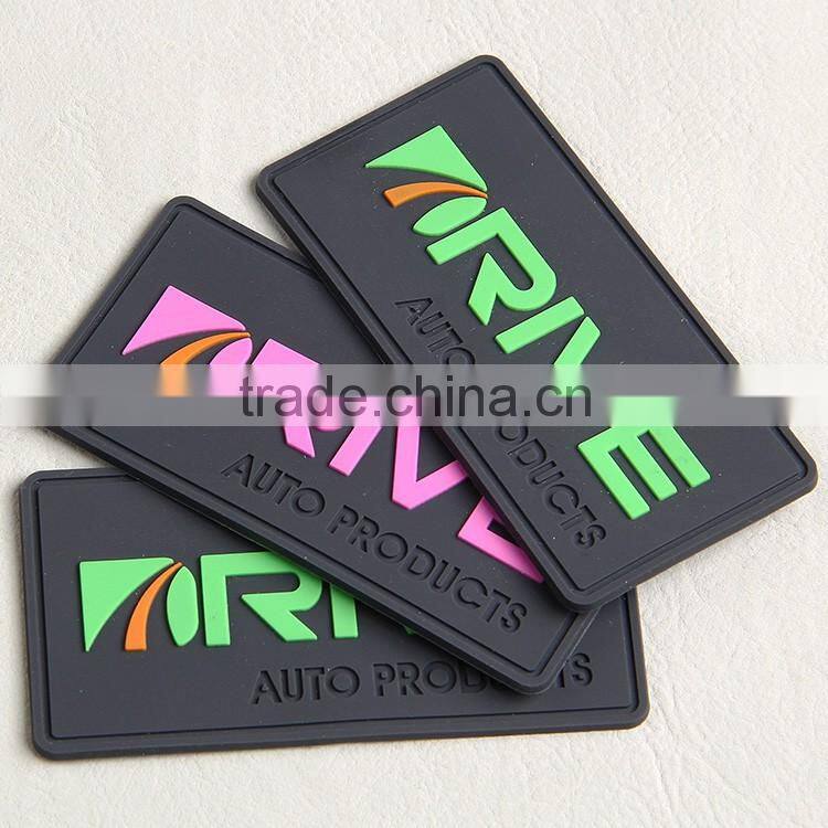 Eco-friendly printing tpu rubber label for fashion hats