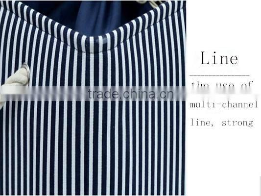 YIWU RODA 100% Canvas fabric flax handle foldable storage box