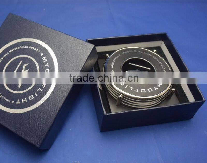 Factory direct selling custom metal coaster holder
