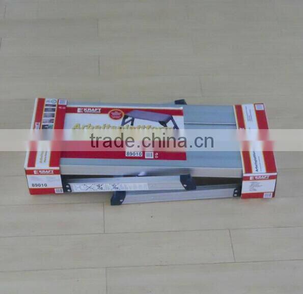 aerial working platform with silver white aluminium