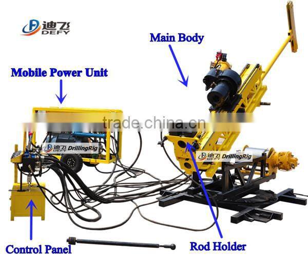 DFU-M56-2 full hydraulic tunnel drilling machine manufacturer